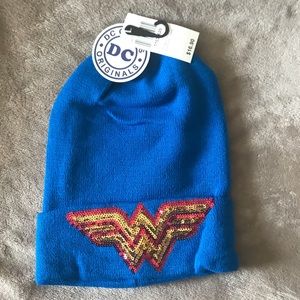 Adult Wonder Woman beanie / stocking cap